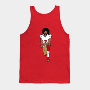 Colin Kaepernick Kneel Tank Top